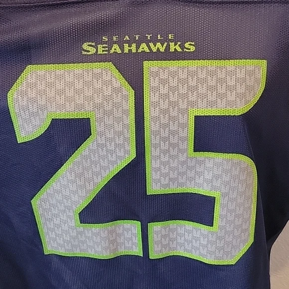 NFL Seattle Seahawks 25 Jersey Sherman Youth apparel XL 18-20 - Picture 9 of 13